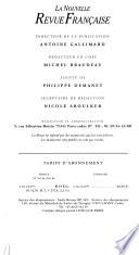 La Nouvelle revue française