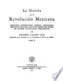 La novela de la Revolución Mexicana