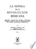 La Novela de la Revolución Mexicana