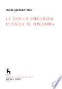 La novela existencial española de posguerra
