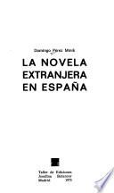 La novela extranjera en España