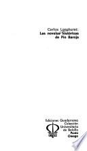 La novelas históricas de Pío Baroja