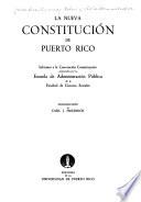 La nueva Constitución de Puerto Rico