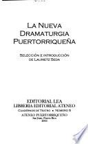 La nueva dramaturgia puertorriqueña