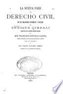 La nueva fase del derecho civil