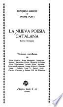 La Nueva poesía catalana