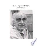 La obra de Joaquín Rodrigo