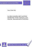La obra narrativa del cuentista hondureño Víctor Cáceres Lara