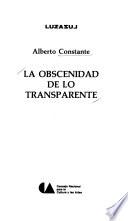 La obscenidad de lo transparente