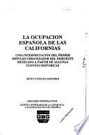 La ocupación española de las Californias