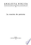 La oración de petición