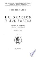 La oración y sus partes