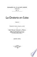 La oratoria en Cuba