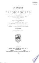 La orden de Predicadores
