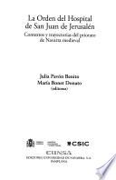 La Orden del Hospital de San Juan de Jerusalén