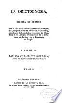 La orictognósia