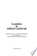La palabra de Emilio Castelar
