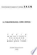 La parapsicología como ciencia