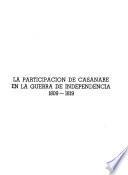 La participación de Casanare en la Guerra de Independencia, 1809-1819