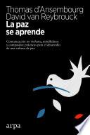 La paz se aprende