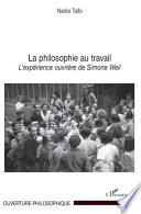 La philosophie au travail