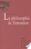 La philosophie de Simondon