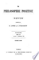 La Philosophie positive