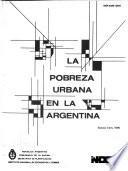 La Pobreza urbana en la Argentina