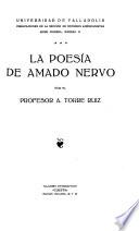 La poesía de Amado Nervo