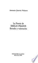 La poesía de Emilio Prados