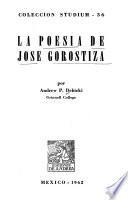 La poesía de José Gorostiza