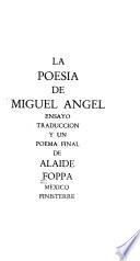La poesía de Miguel Angel