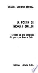 La poesía de Nicolás Guillén