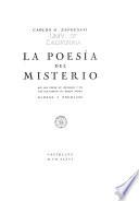 La poesía del misterio (en las rimas de Bécquer y en los nocturnos de Rubén Darío) glosas y escolios