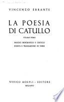 La poesia di Catullo ...
