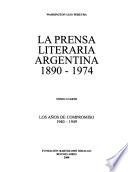 La prensa literaria argentina 1890-1974