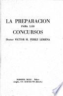 La preparación para los concursos
