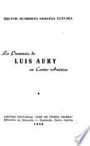 La presencia de Luis Aury en Centro América