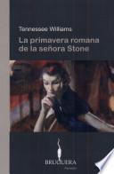 La Primavera romana de la señora Stone