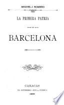 La primera patria en Barcelona