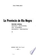 La provincia de Río Negro