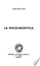 La psicolingüística