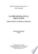 La Psicología en la educación