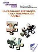 La psicología preventiva en la intervención social