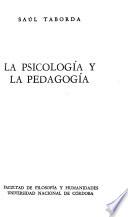 La psicología y la pedagogía
