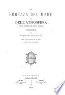 La purezza del mare e dell'atmosfera fin dai primordi del mondo animalo