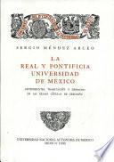 La Real y Pontificia Universidad de México
