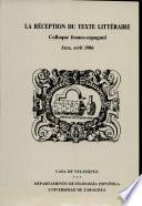 La Recepción del texto literario