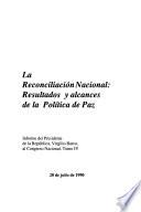 La reconciliación nacional