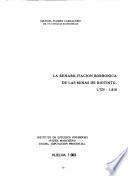 La rehabilitación borbónica de las minas de Ríotinto 1725-1810